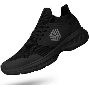 👑Men's Sneakers Black Walking Sports Athletic Running Lightweight Casual Shoes
